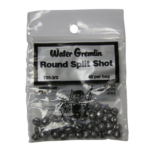 Water Gremlin Company 735-4 Round Split Shot
