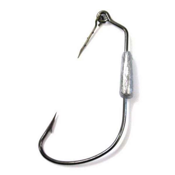 Eagle Claw Lazer Sharp L11114G Swimbait Hooks with Spring - 4/0