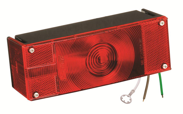 Wesbar Waterproof Over 80" 3X8 Low Profile Tail Lights Left