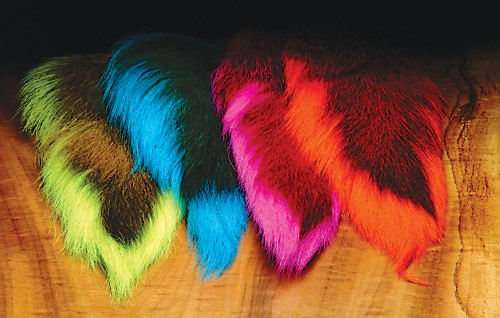 Hareline Dubbin Large Northern Bucktail | Fl. Blue
