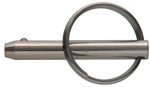The Hillman Group 4253 Cotterless Hitch Pins, 1/4" Ring Diameter X 1-3/4" Length, Silver, 4 Pieces