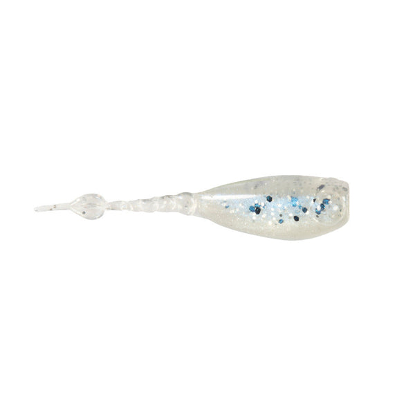 Z-Man StingerZ 2" 8pk Soft Bait, Blue Sparkle - Holiday Gift