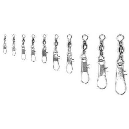 Eagle Claw Black Crane Swivel WithCoastlock Snap - Black 3