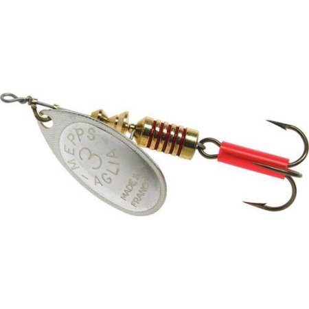 Mepps Aglia Spinner, Black - Holiday Gift