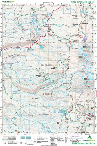 Mountaineers Books 621 Three Sisters-OR