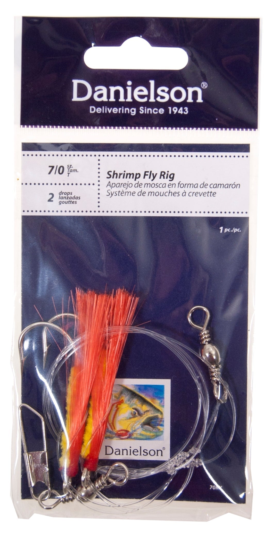 Danielson Mono Shrimp Fly Rig