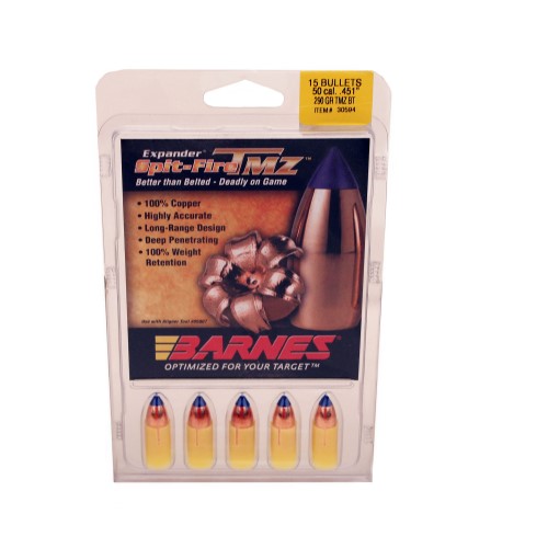 Barnes Bullets Spit-Fire TMZ Muzzleloader Bullets