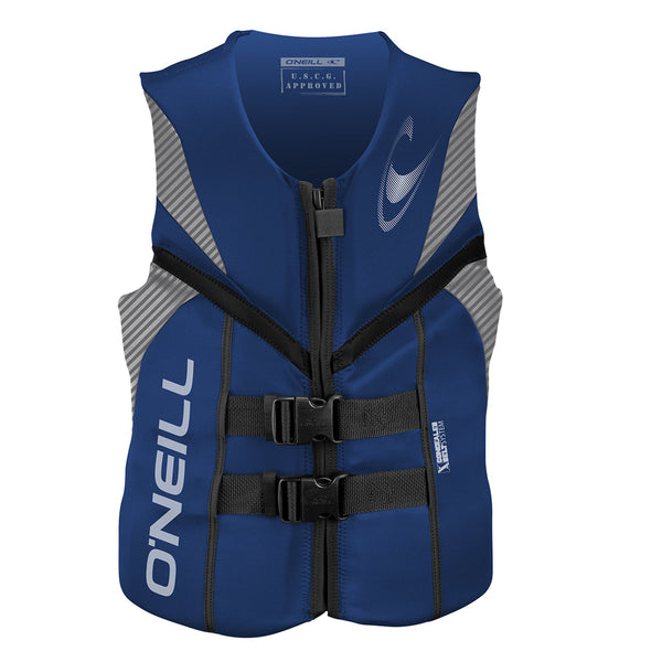 O Neill Mens Reactor Uscg Life Vest L Pacific/Lunar/Black (4720)