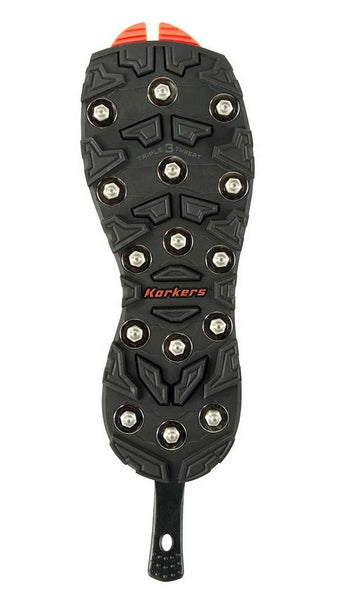 Korkers Omnitrax V3.0 Triple Threat Carbide Spike Sole Size 9