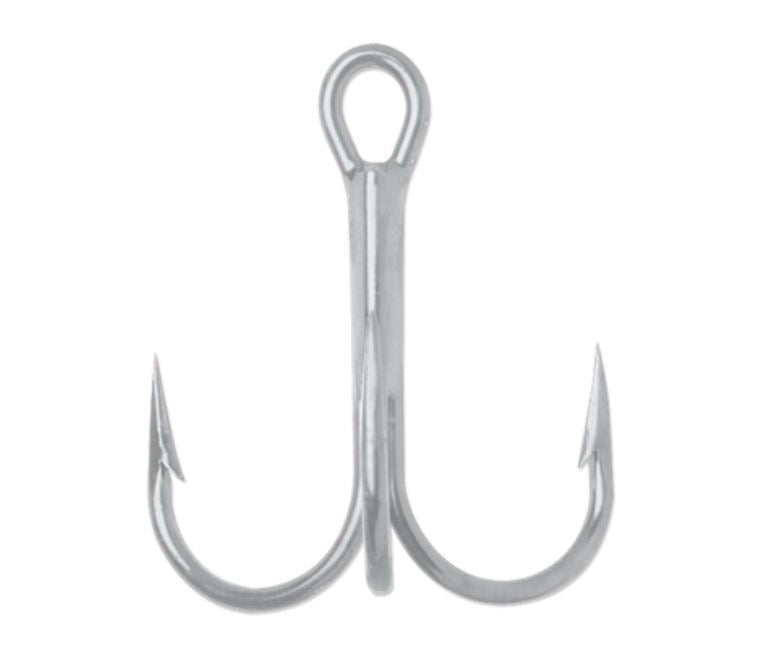 VMC Round Bend Treble Hook