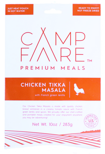 Campfare Chicken Tikka Masala with French Green Lentils