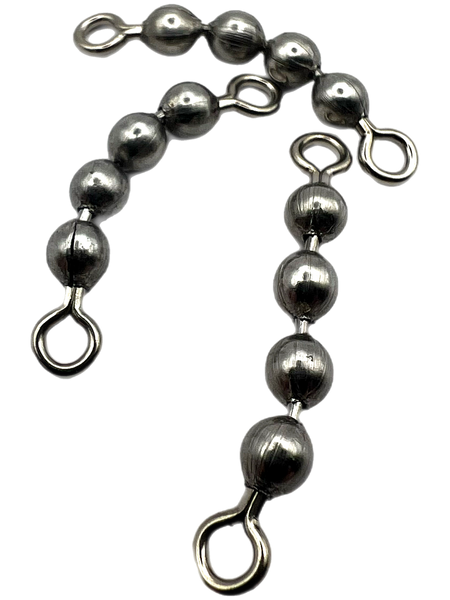 Hawken Fishing Stainless 4 Bead Chain Swivel