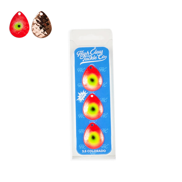 High Class Tackle 3-Pack 3.5 Colorado Blades