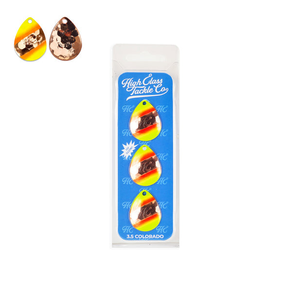 High Class Tackle 3-Pack 3.5 Colorado Blades