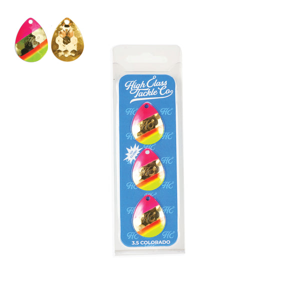 High Class Tackle 3-Pack 3.5 Colorado Blades