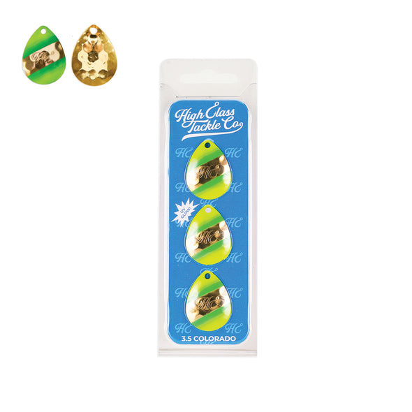 High Class Tackle 3-Pack 3.5 Colorado Blades