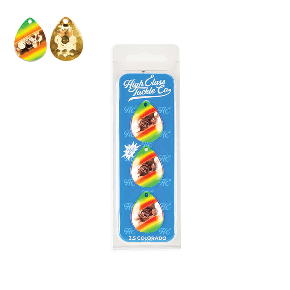 High Class Tackle 3-Pack 3.5 Colorado Blades