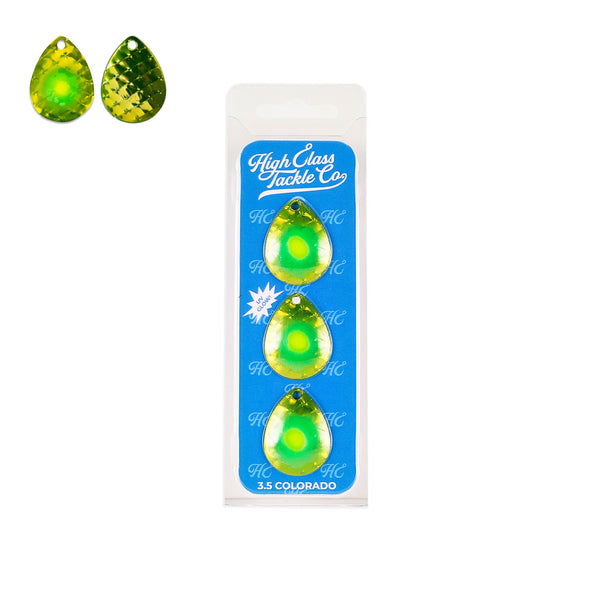 High Class Tackle 3-Pack 3.5 Colorado Blades