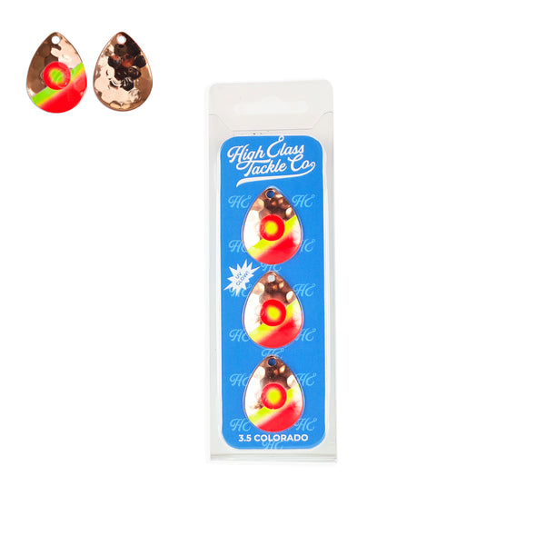 High Class Tackle 3-Pack 3.5 Colorado Blades