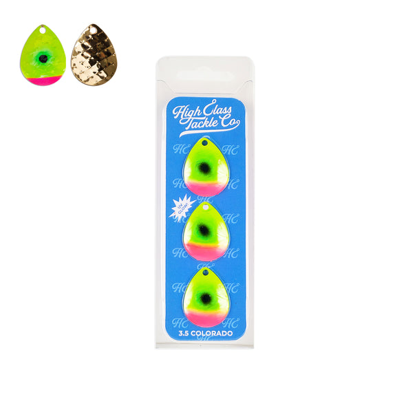 High Class Tackle 3-Pack 3.5 Colorado Blades