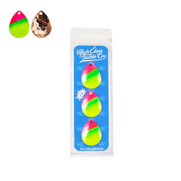 High Class Tackle 3-Pack 3.5 Colorado Blades