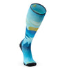 Smartwool Ski Zero Cushion Chasing Mountains Print OTC Socks
