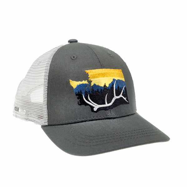 Rep Your Water Hat Washington Backcountry Bull