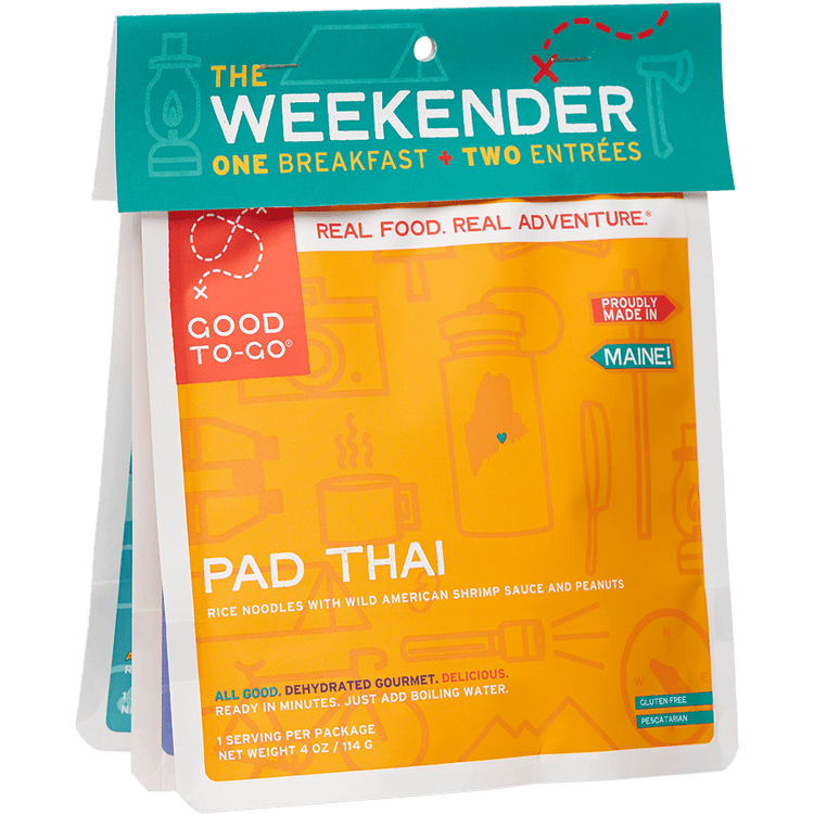 Good To Go Green Weekender - (Pad Thai, Granola, Korma)