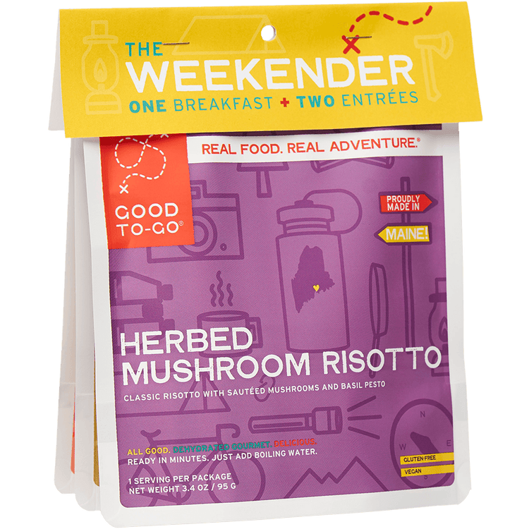 Good To Go Yellow Weekender - (Risotto, Oatmeal, Marinara)