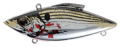 Bill Lewis Rat-L-Trap Original (RT) 37C Bleeding Shiner on Chrome