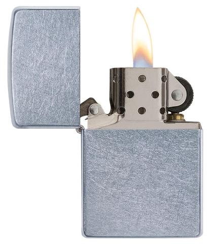 Zippo Lighter-Street Chrome