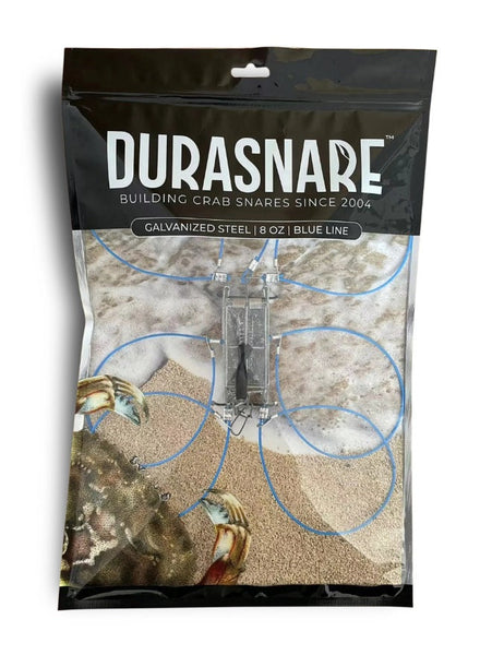 Durasnare Galvanized Steel 8oz Blue Line Crab Snare