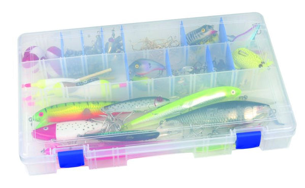 Flambeau Tuff 'Tainer Long 3-Partitions & 12 Zerust Dividers Storage Container