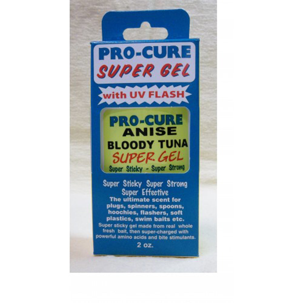 Pro-Cure Super Gel High Performance 2 Ounce Bait Scents & Uv Flash