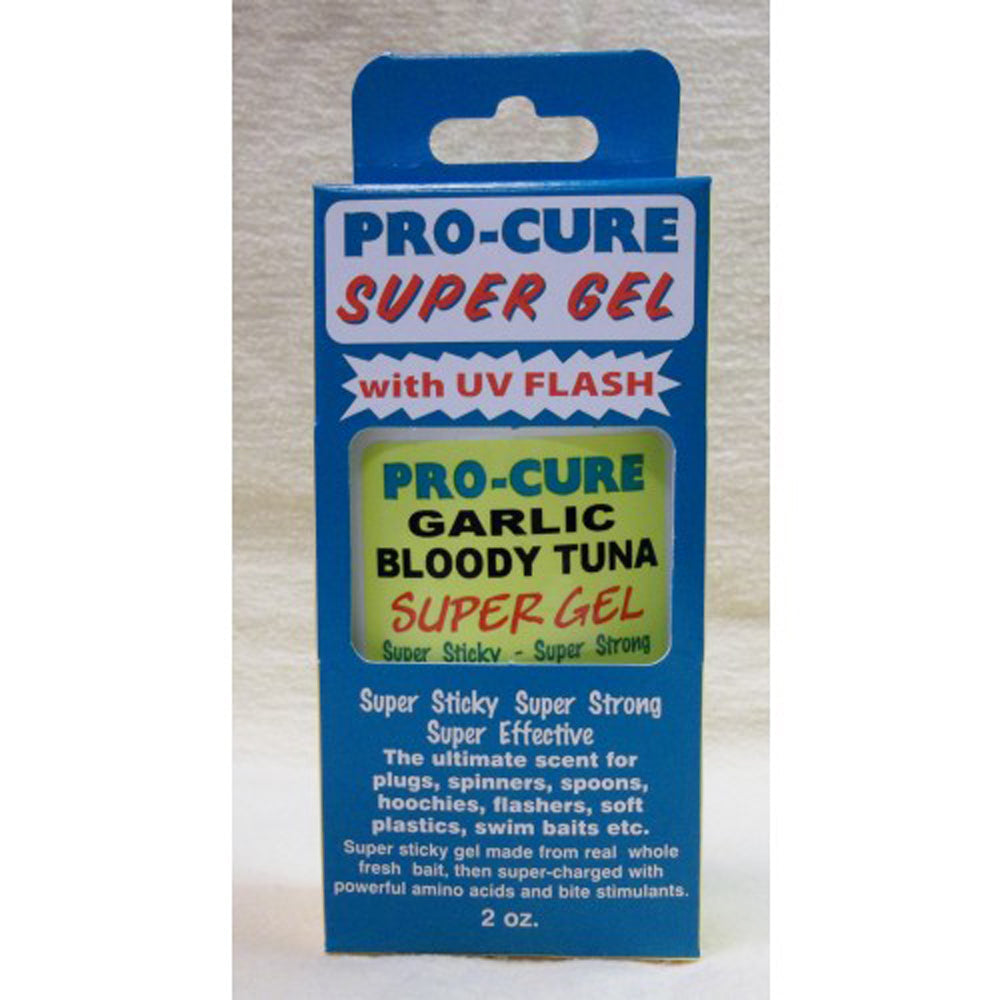 Pro-Cure Super Gel High Performance 2 Ounce Bait Scents & Uv Flash