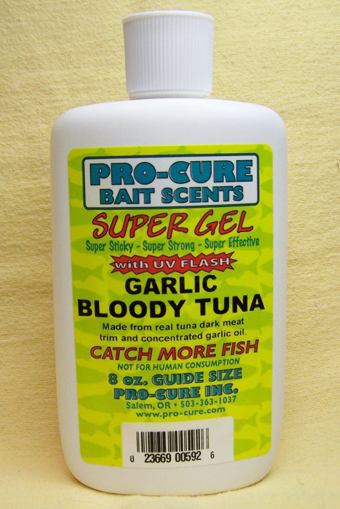 Pro-Cure Super Gel High Performance 8 Ounce Bait Scents & Uv Flash