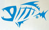 Gloomis Skeletal Fish Logo Sticker