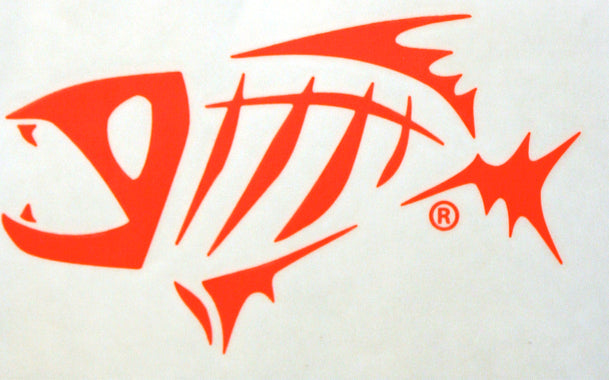 Gloomis Skeletal Fish Logo Sticker