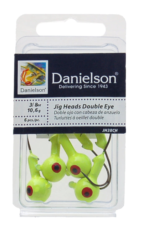 Danielson Painted Lead Jig Heads