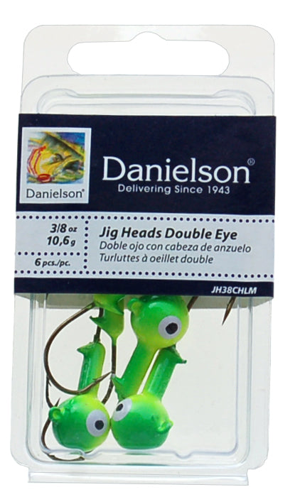 Danielson Painted Lead Jig Heads