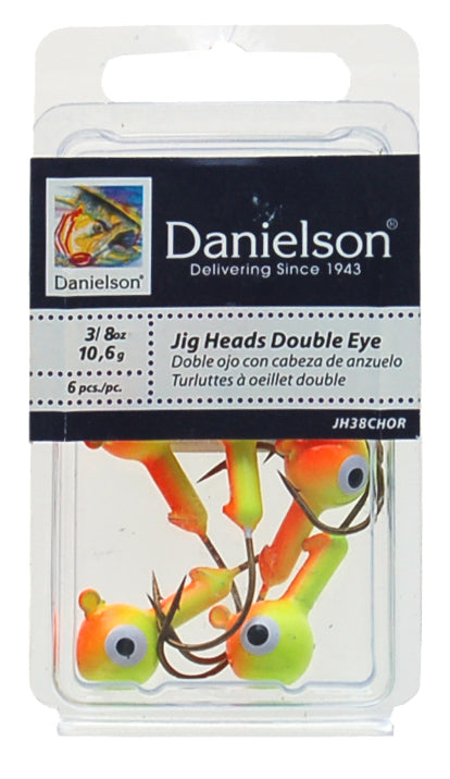 Danielson Painted Lead Jig Heads