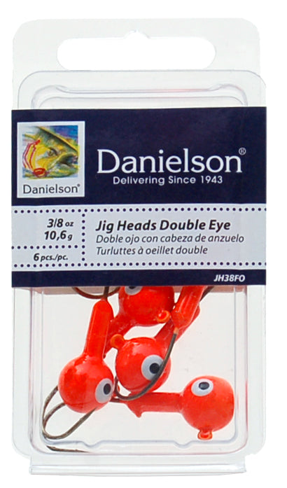Danielson Painted Lead Jig Heads
