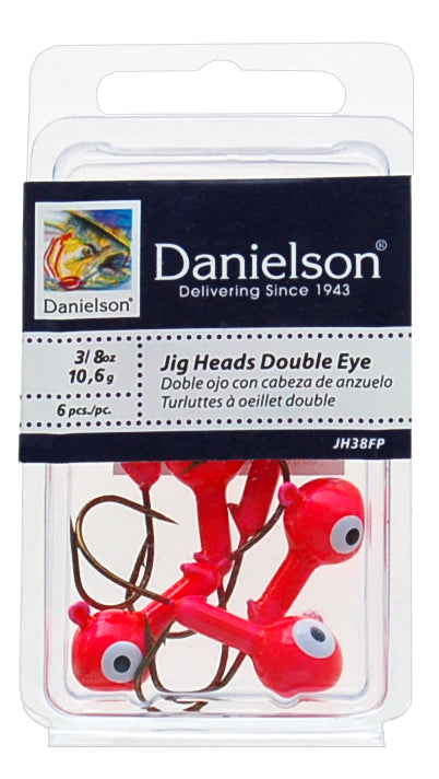 Danielson Painted Lead Jig Heads