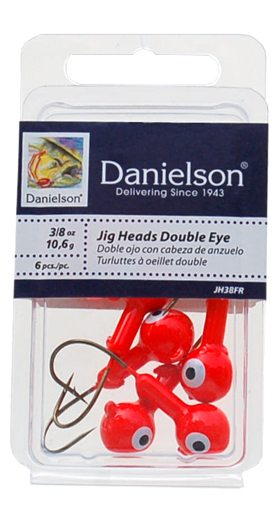 Danielson Painted Lead Jig Heads