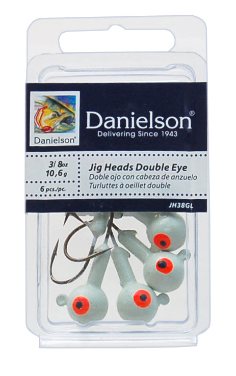 Danielson Painted Lead Jig Heads