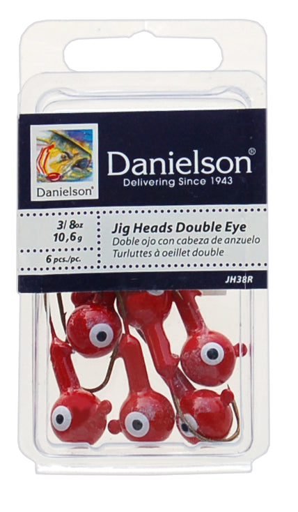 Danielson Painted Lead Jig Heads