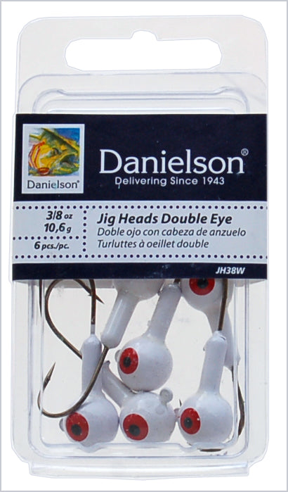 Danielson Painted Lead Jig Heads