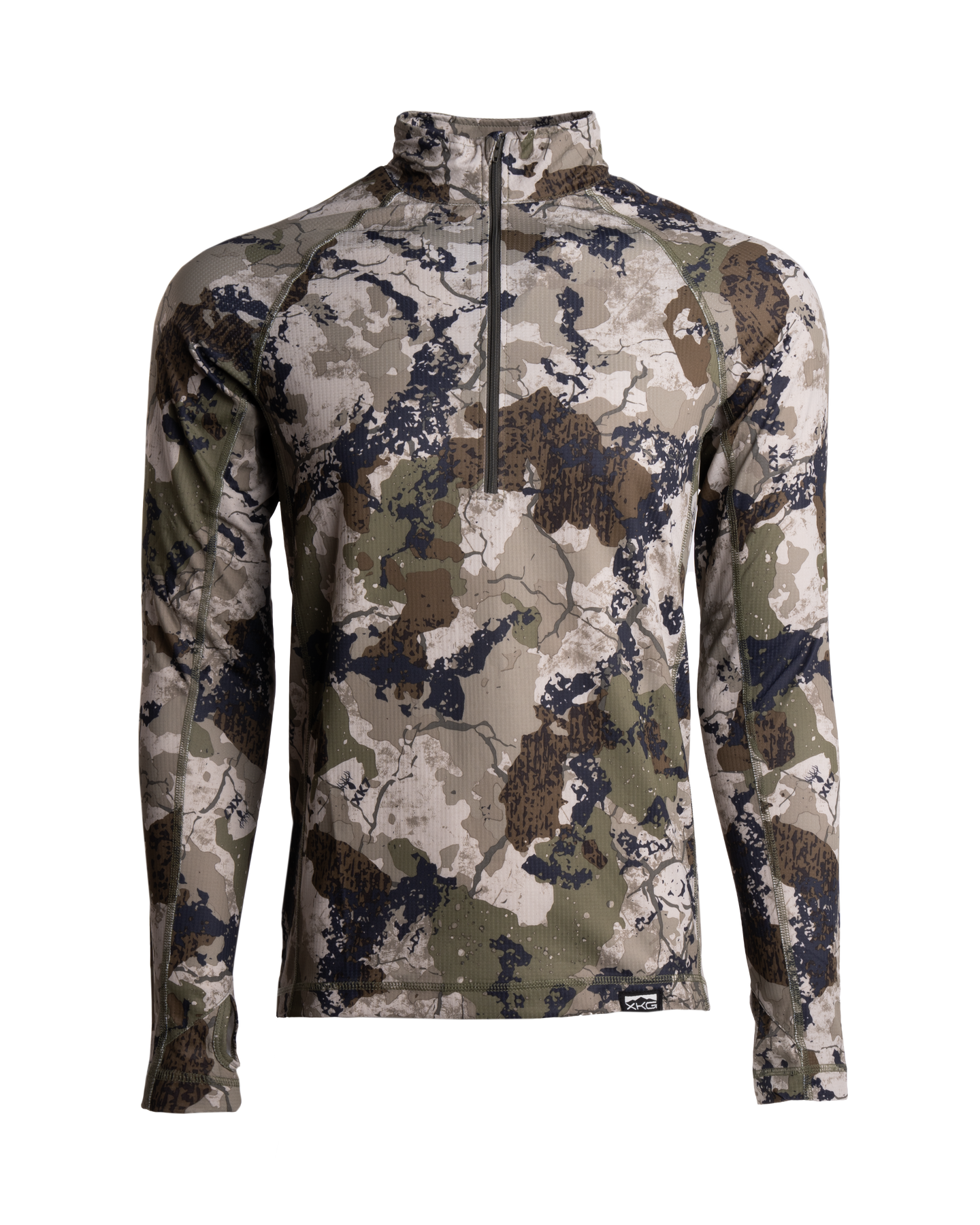 King Camo XKG Elevation 1/4 Zip Tee