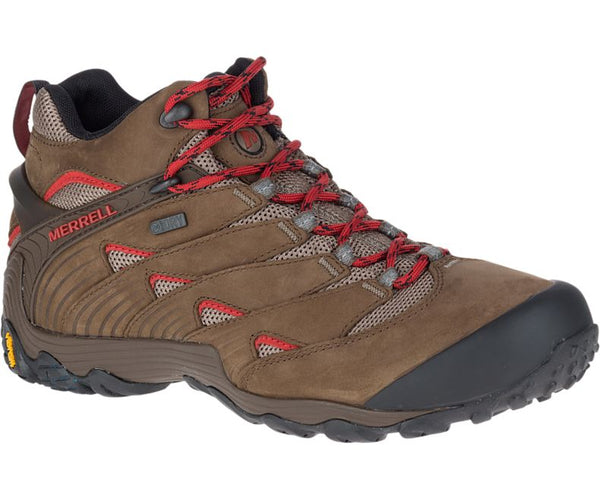 XXB Merrell Men's Chameleon 7 Mid-Rise Waterproof Hiking Shoe