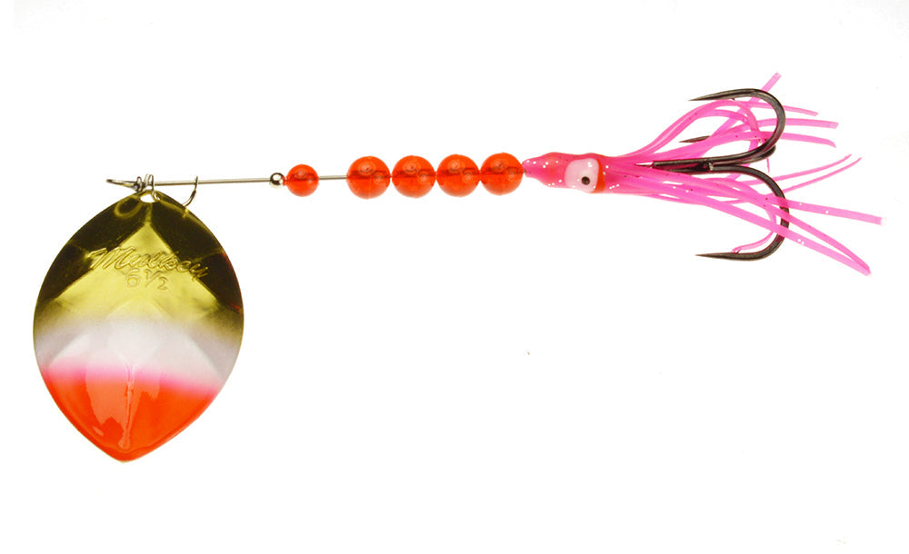 Yakima Bait Mulkey's Guide Flash Uv Salmon Trolling Squid Spinner
